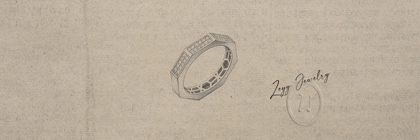 Zeyy Jewelry Sketch Banner